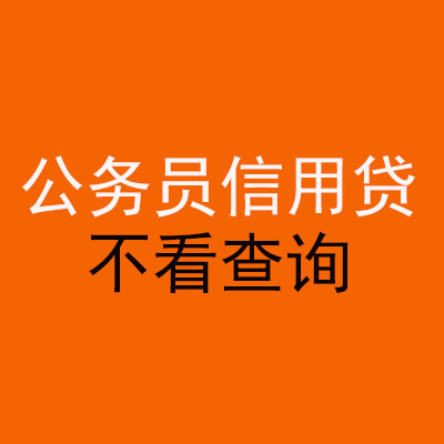 宁南公务员信用贷款